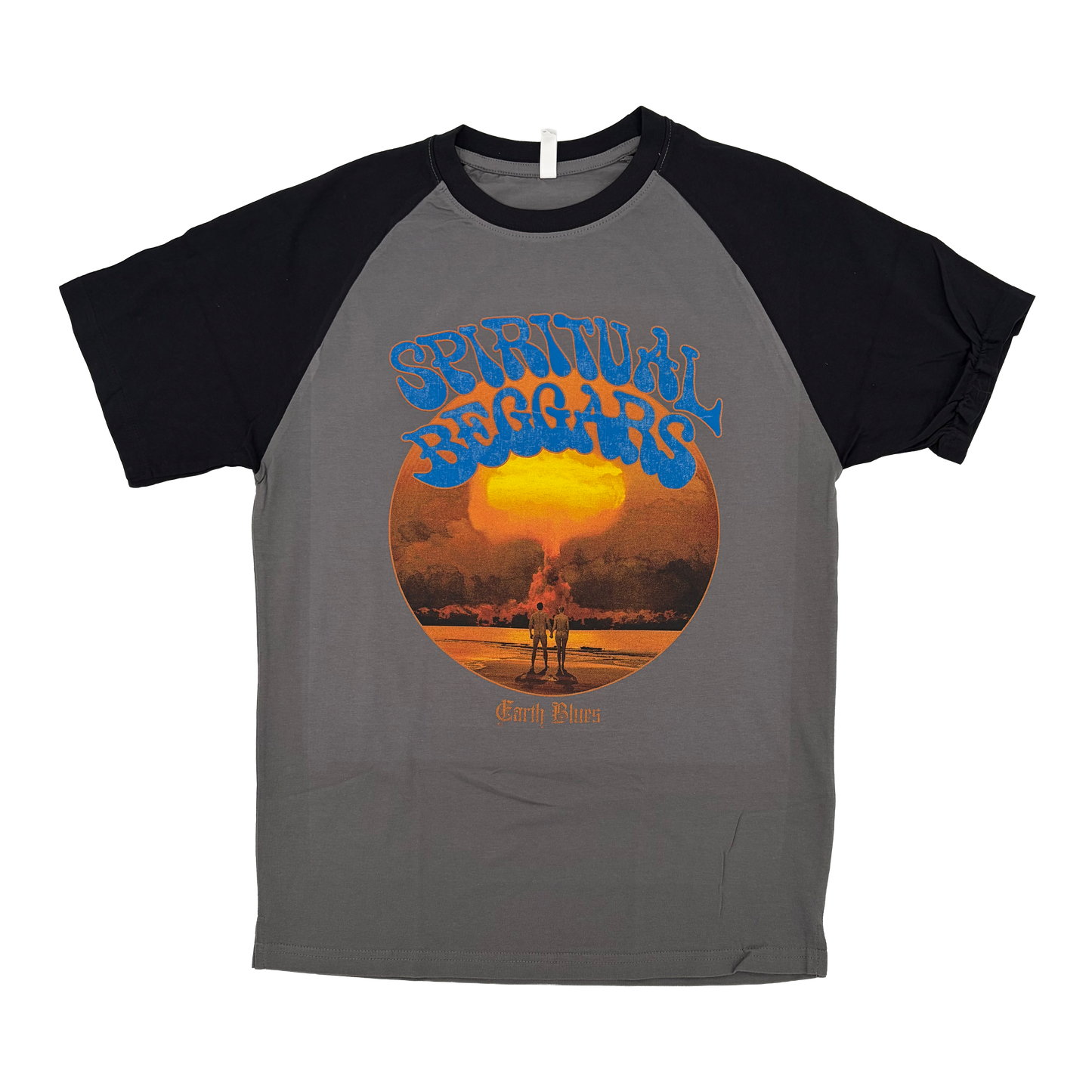 Eearth Blues Raglan - T-Shirt