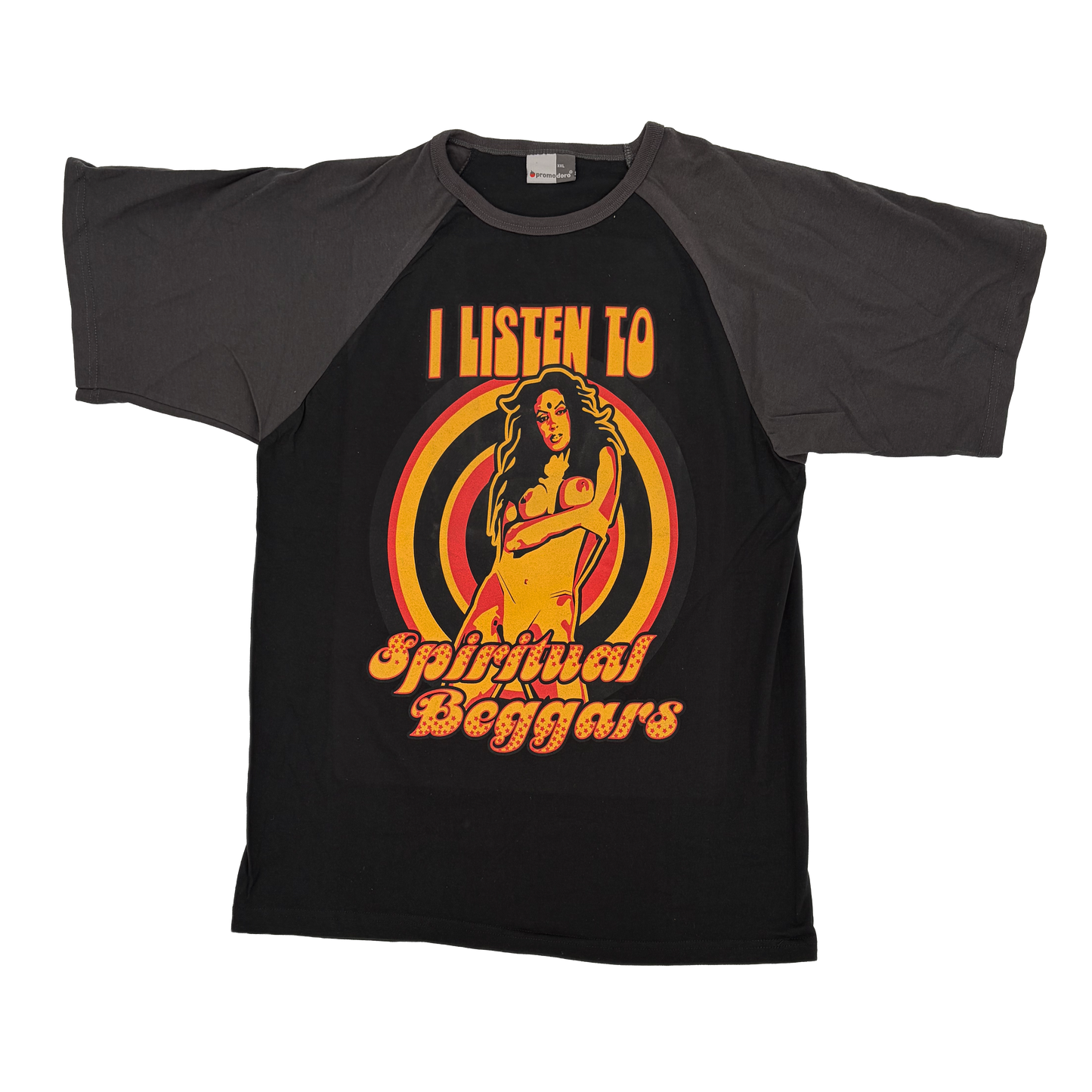 Beghead Black Raglan - T-Shirt